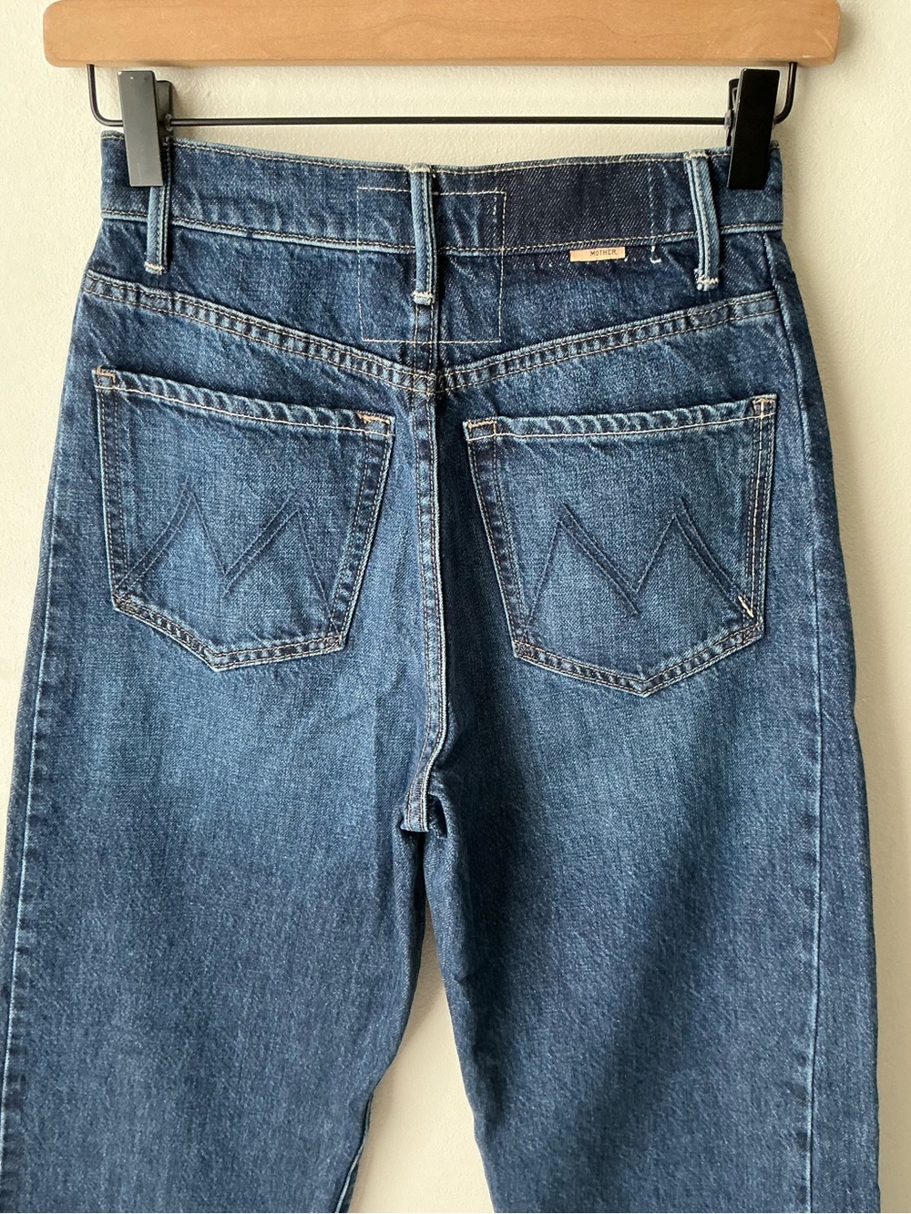 MOTHER SUPERIOR Jeans Half-Pipe Ankle Did You Brung Me Anything? Blue Size 23 - Picture 5 of 15
